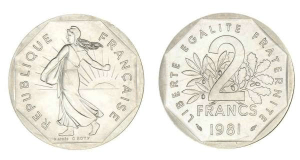 piece de 2 francs